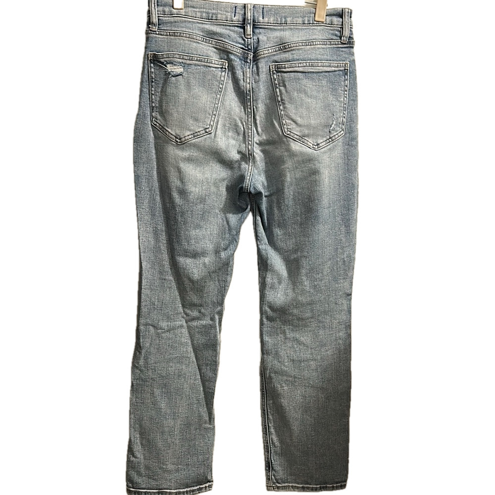 Studio Blue Straight Jeans with Distressed Details - Picture 6 of 8